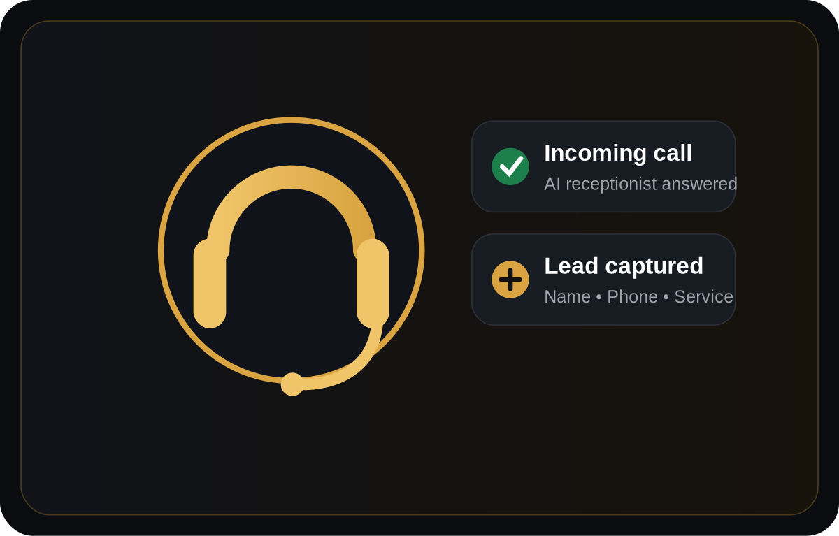 AI call answering